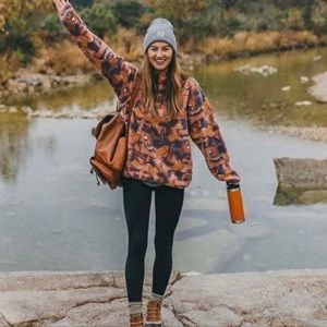 Patagonia Synchilla Canyon block sisu brown size Medium